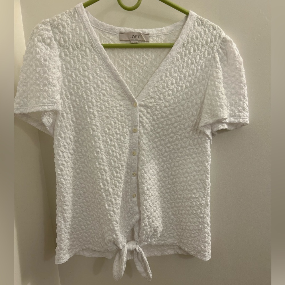 Short Sleeve Textured Shirt | Women’s | Size Small